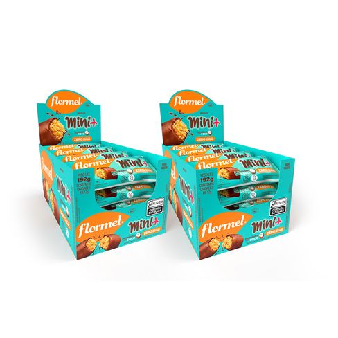 Kit Bombom de Chocolate ao Leite MINI + Coco Flormel, Zero Açúcar com 2 Unidades